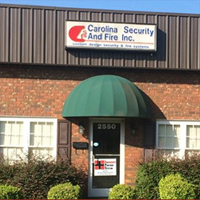 Carolina Security and  Fire Inc. Main Office